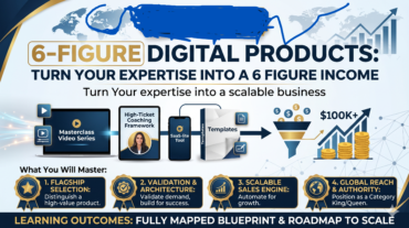 6-Figure Digital Products: Turn Your Expertise into a 6 Figure Income